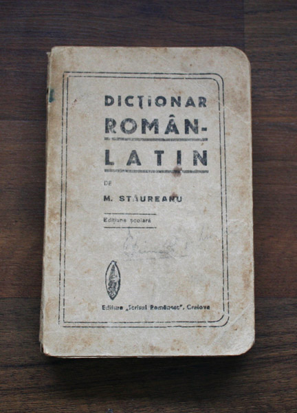 Latin Dictionar 8
