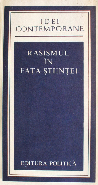 Rasismul in fata stiintei - Idei Contemporane