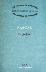 Cugetari - Blaise Pascal