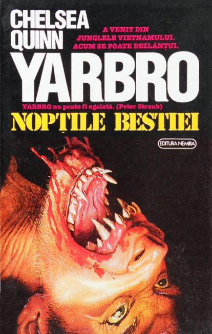 Yarbro. Noptile bestiei - Chelsea Quinn