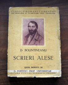 Scrieri alese (editie interbelica) - Dimitrie Bolintineanu