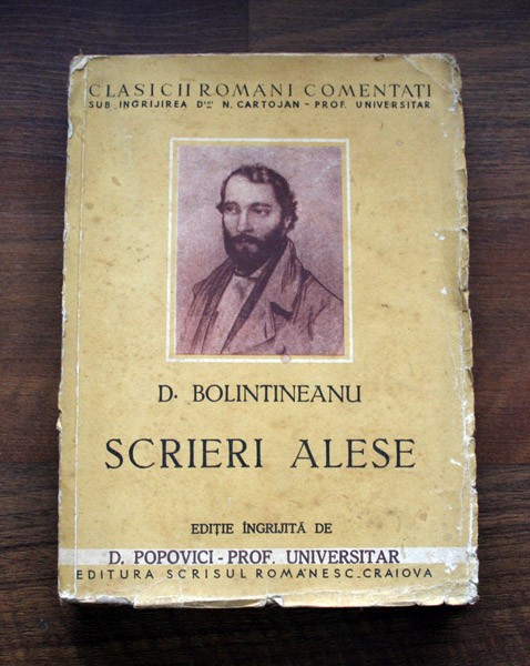 Scrieri alese (editie interbelica) - Dimitrie Bolintineanu