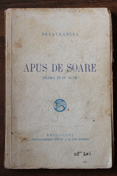 Apus de soare - Delavrancea