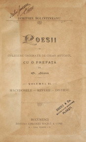 Poesii (editia princeps