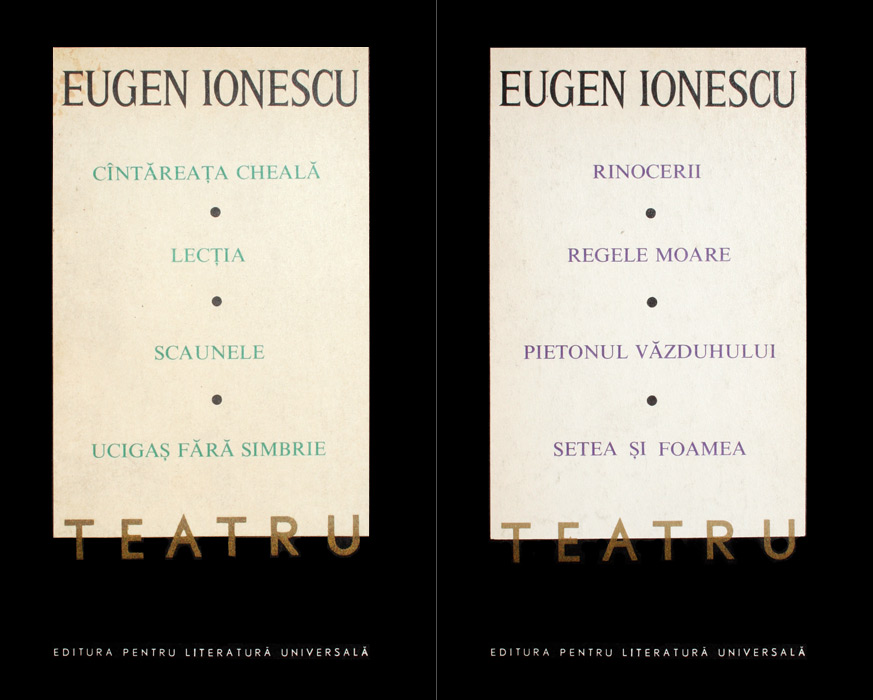 Teatru (2 vol.) - Eugene Ionesco / Eugen Ionescu
