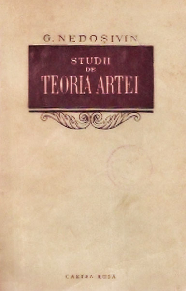 Studii de teoria artei - G. Nedosivin