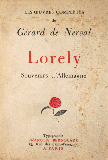 Lorely - Gerard de Nerval