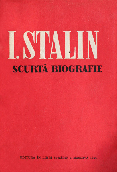 I. Stalin - scurta biografie - Institutul Marx - Engels - Lenin