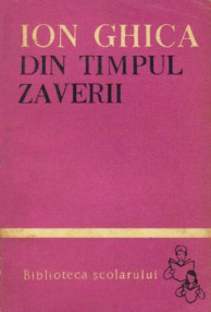 Din timpul zaverii - Ion Ghica