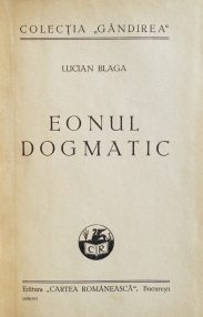 Eonul dogmatic (editia princeps