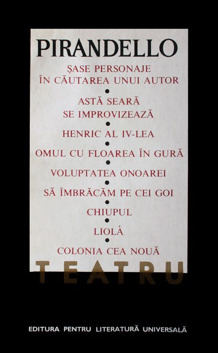 Teatru - Luigi Pirandello