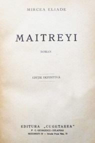 Maitreyi (editia princeps