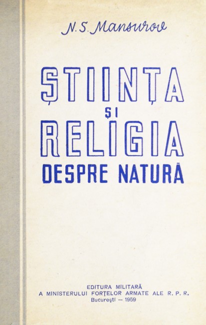 Stiinta si religia despre natura - N.S. Mansurov