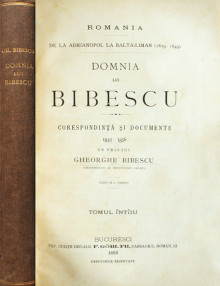 Domnia lui Bibescu (editia princeps