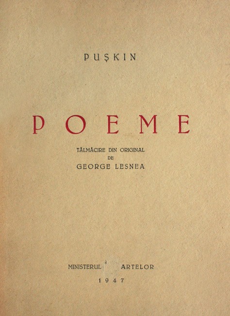 Poeme (1947) - Puskin