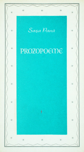 Prozopoeme (avangarda