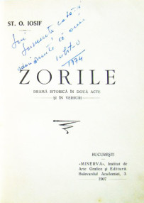 Zorile (editia princeps