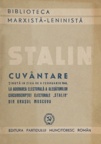 Cuvantare in Moscova - I.V. Stalin