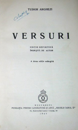 Versuri (editia definitiva