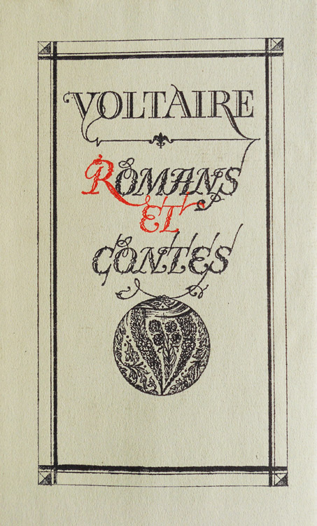 Romans et Contes - Voltaire