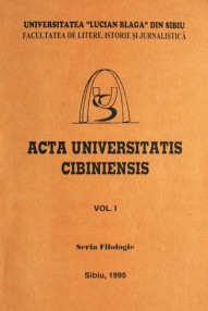 Acta Universitatis Cibiniensis - ***